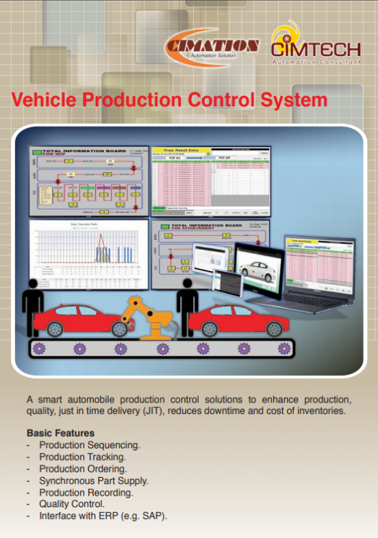 Vehicle Production Control System